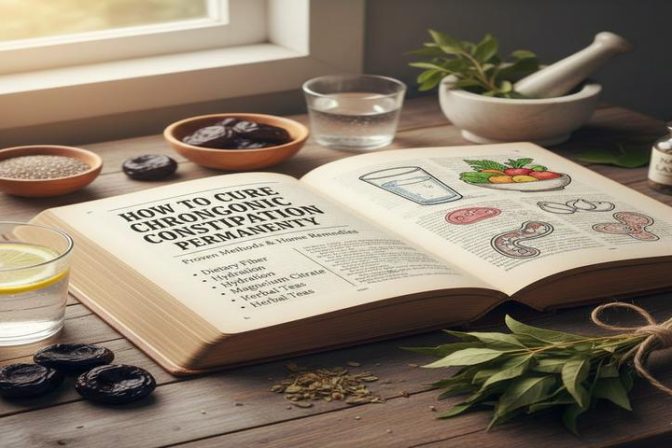 How to cure chronic constipation permanently with natural remedies and expert treatment by gastroenterologist