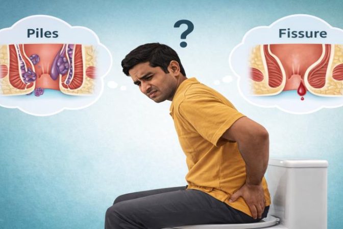 How to know if it’s piles or fissure showing difference between hemorrhoids and anal fissure symptoms
